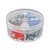 Insulated Twin Wire Ferrules Assortment Box, 200 Piece