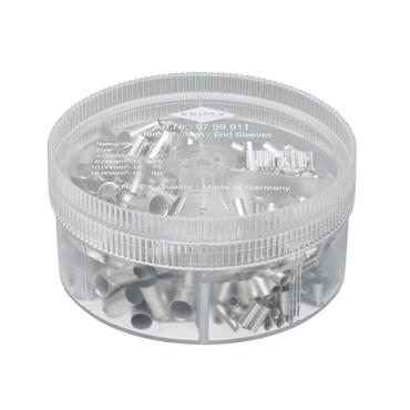 Non-Insulated Wire Ferrules Assortment Box, 350 Piece