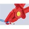 98 62 01 Flat Nose Plastic Insulated Pliers 180mm