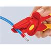 98 62 01 Flat Nose Plastic Insulated Pliers 180mm