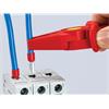 98 62 01 Flat Nose Plastic Insulated Pliers 180mm