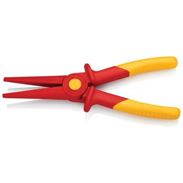 98 62 02 Long Nose Plastic Insulated Pliers 220mm