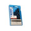 Rolled HSS Twist Drill Bit Set, 10 Piece