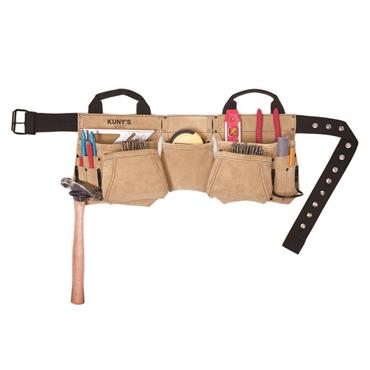 AP-622A Carpenter's Apron Split Grain Leather