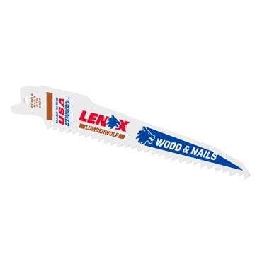 LumberWolf Reciprocating Saw Blade 152 x 11 x 1.3mm 6 TPI (Pack 5)