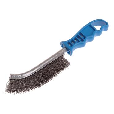 Universal Hand Brush 260mm x 28mm 0.35 Crimped Steel Wire