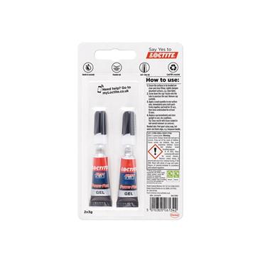 Super Glue Power Gel Tube 2 x 3g
