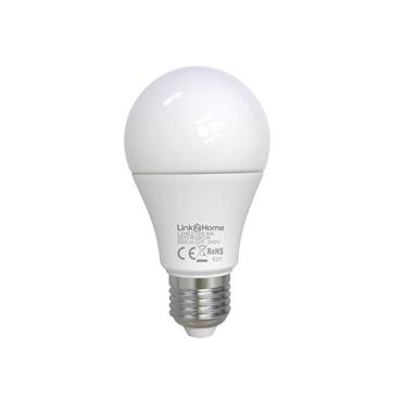 Wi-Fi LED ES (E27) Opal GLS Dimmable Bulb, White + RGB 800 lm 9W