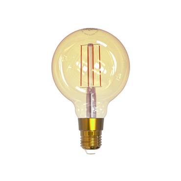 Wi-Fi LED ES (E27) Balloon Filament Dimmable Bulb, White 470 lm 5.5W