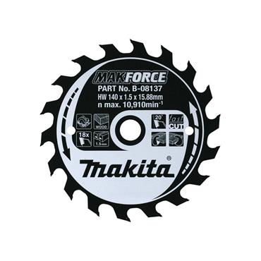 B-08202 MAKFORCE TCT Circular Saw Blade 185 x 16mm x 16T