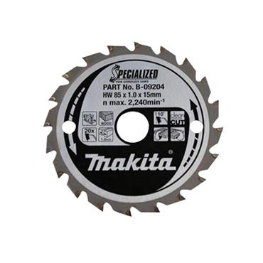 B-09204 Specialized Wood Blade for Cordless Saws 85 x 15mm x 20T