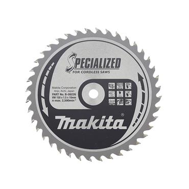 B-09226 Specialized Wood Blade for Cordless Saws 150 x 10mm x 40T