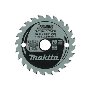 B-29430 Specialized for Laminate Cutting Blade 85 x 15mm x 24T