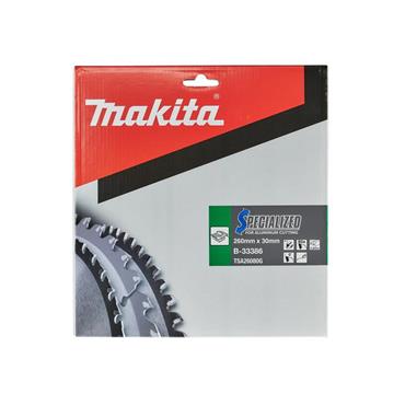 B-33386 Specialized Aluminium Saw Blade 260 x 30mm x 80T