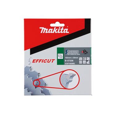 B-57336 Specialized Wood Blade for Cordless Saws 165 x 20mm x 56T