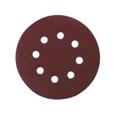 Hook & Loop Abrasive Disc 125mm 100G (Pack 10)