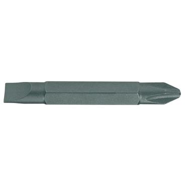 Double-Ended Bit PH1/Slotted 48mm (Pack 5)