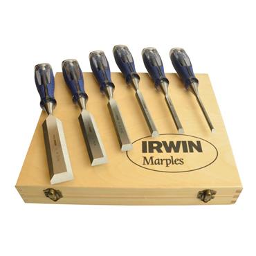 M750 Splitproof Pro Bevel Edge Chisel Set, 6 Piece