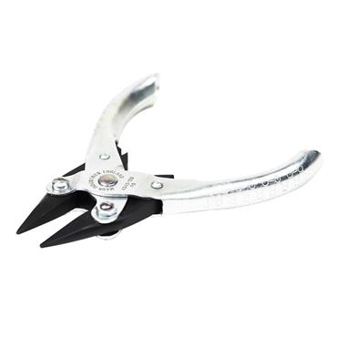 Snipe Nose Parallel Pliers, Serrated Jaws 125mm