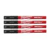 INKZALLâ„¢ Ultra Fine Jobsite Pen Black (Pack 4)