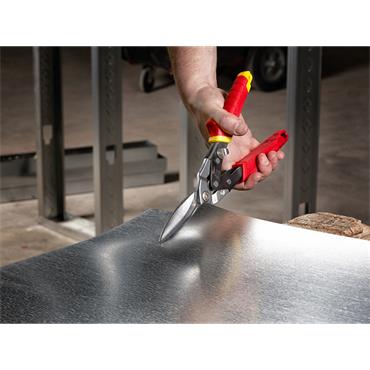 Metal Aviation Snips Extra Long Straight Cut