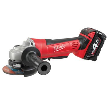 HD18 AG-402 Angle Grinder 115mm 18V 2 x 4.0Ah Li-ion