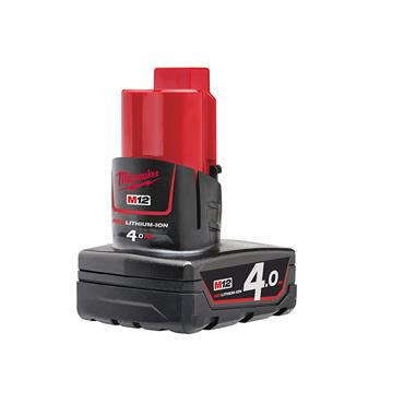 M12 B4 REDLITHIUM-IONâ„¢ Battery 12V 4.0Ah Li-ion