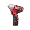 M12 BIW14-202C Sub Compact 1/4in Impact Wrench 12V 2 x 2.0Ah Li-ion