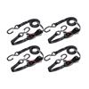 Ratchet Tie-Down S-Hooks 4.25m 4 Piece