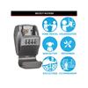 5415E Wall-Mounted Reinforced Key Lock Box