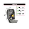 5415E Wall-Mounted Reinforced Key Lock Box