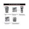 5415E Wall-Mounted Reinforced Key Lock Box