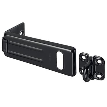 Wrought Steel Hasp Matt Black 115mm