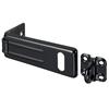 Wrought Steel Hasp Matt Black 115mm