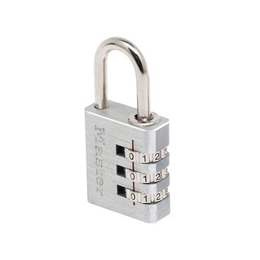 Aluminium 30mm 3-Digit Combination Padlock