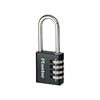 Black Finish 40mm 4-Digit Combination Padlock - 51mm Shackle