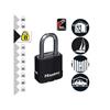 Excellâ„¢ Weather Tough 45mm Padlock 4-Pin - 38mm Shackle