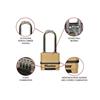 Excellâ„¢ 4-Digit Combination 50mm Padlock - 51mm Shackle