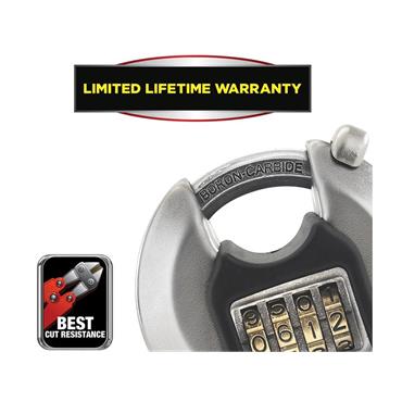 Excellâ„¢ Discus 4-Digit Combination 70mm Padlock