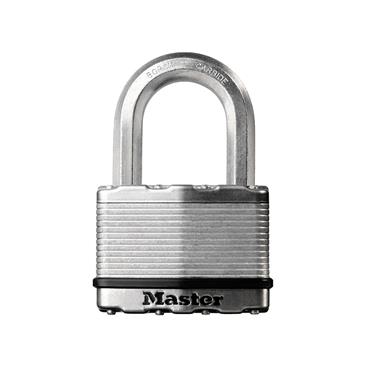 Excellâ„¢ Laminated Steel 50mm Padlock 4-Pin - 25mm Shackle