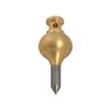 MONUMENT PLUMB BOB BRASS 1.1/2OZ SIZE 00