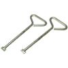 MLK12 Manhole Cover Lift Keys 304mm (12in) (Pack 2)