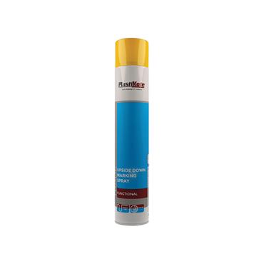 Trade Upside Down Marking Spray Paint Yellow 750ml