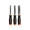 Coarse Rasp Chisel Set, 3 Piece