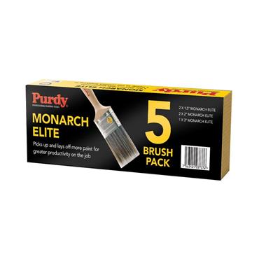 Monarchâ„¢ Eliteâ„¢ Paint Brush Set, 5 Piece