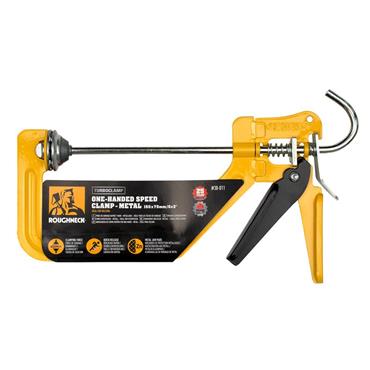 TurboClampâ„¢ One-Handed Speed Clamp - Metal Jaws 150mm (6in)