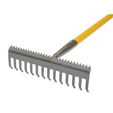 Sharp-Edge Soil Rake