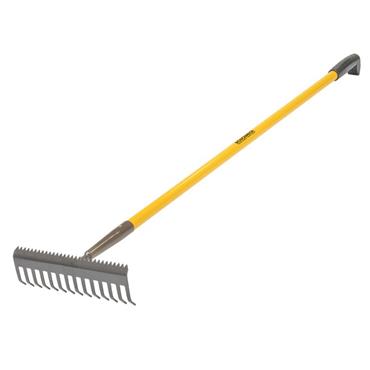 Sharp-Edge Soil Rake