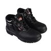 4 D-Ring Chukka Safety Boots Black UK 7 EUR 41
