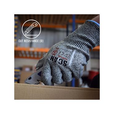 PU Palm Cut D Gloves - XL (Size 10)